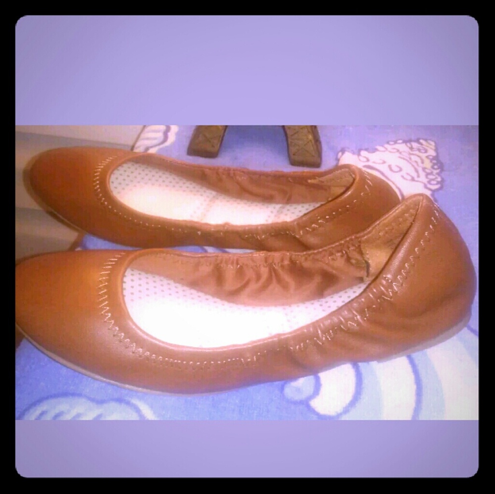 Faded glory ballerina scrunch slippers